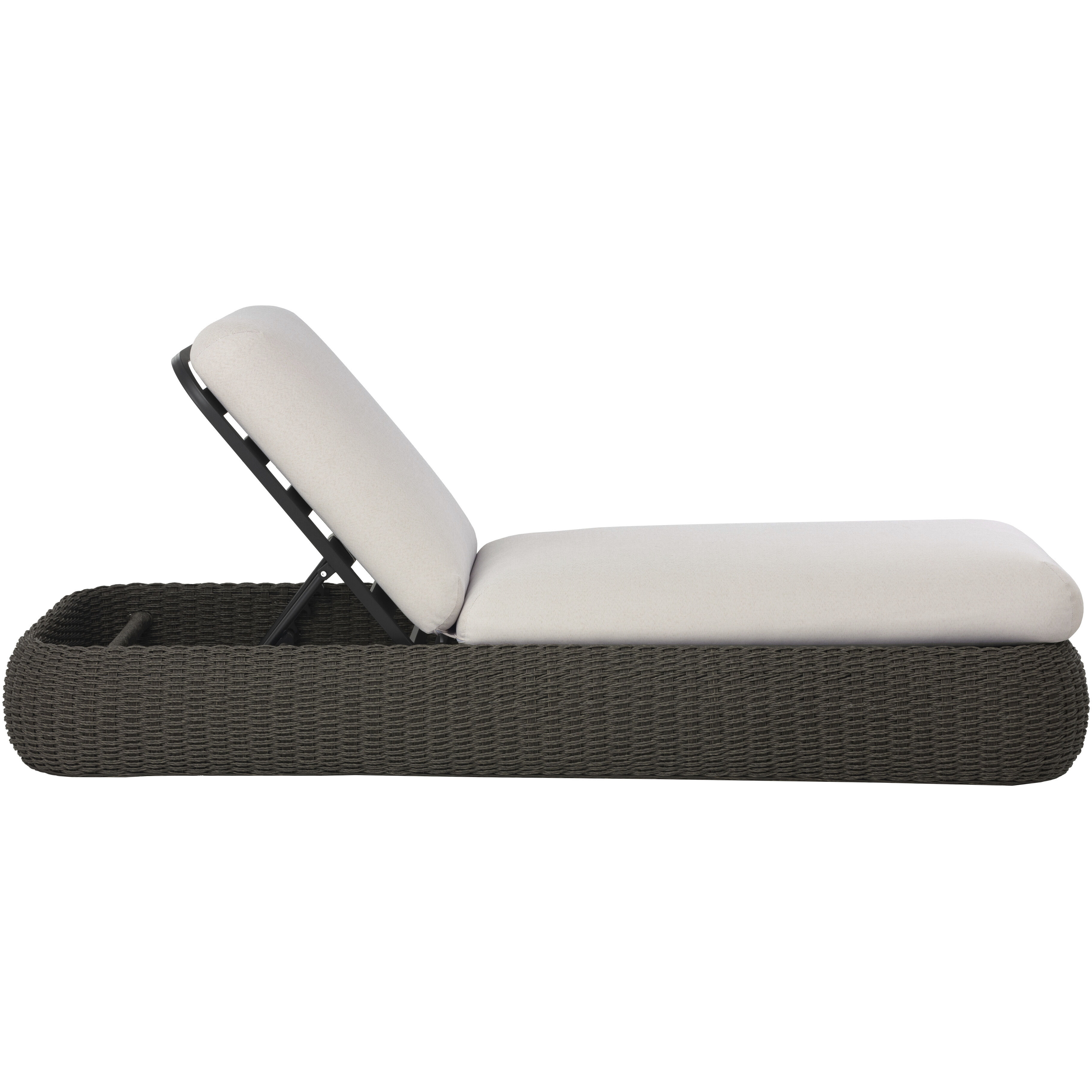 Barcelona Grey / Palazzo Cream Outdoor Lounger